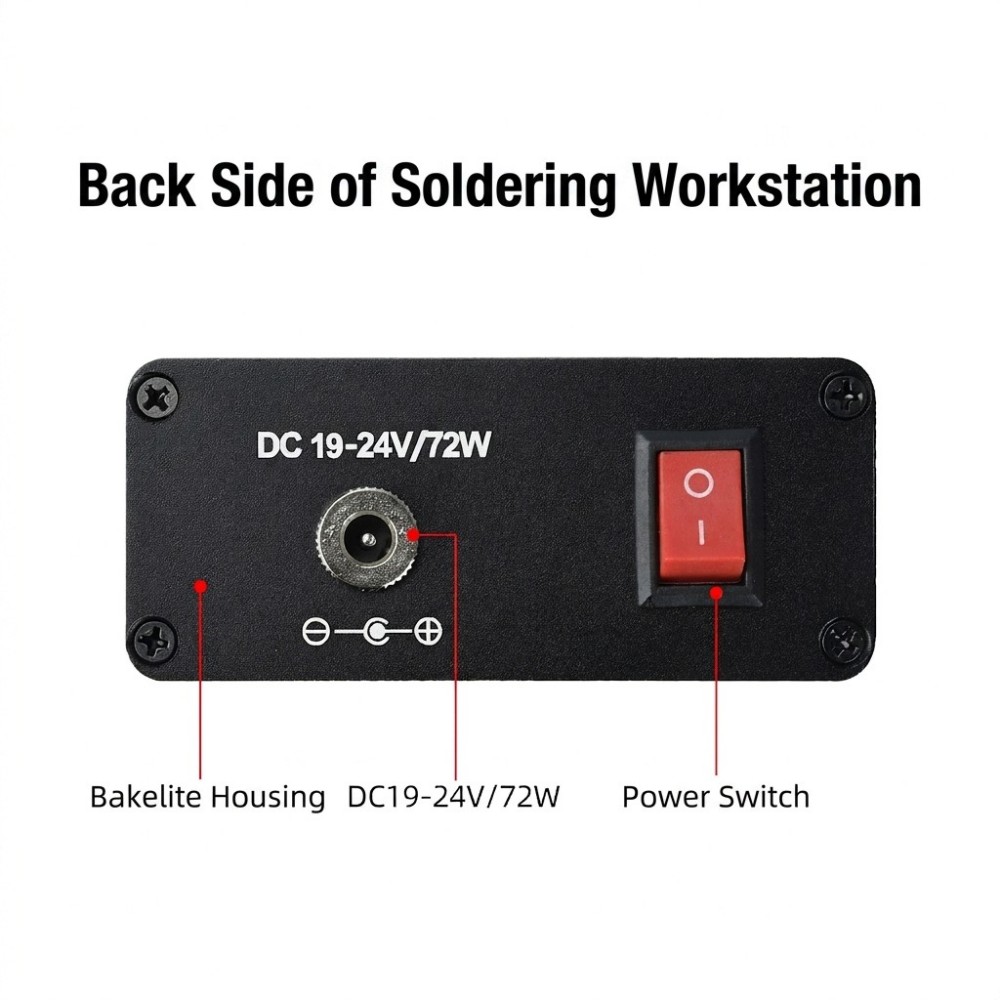 T12 Soldering Station AC100‑24 - Soldering Station T12 Oled ulasan dan harga