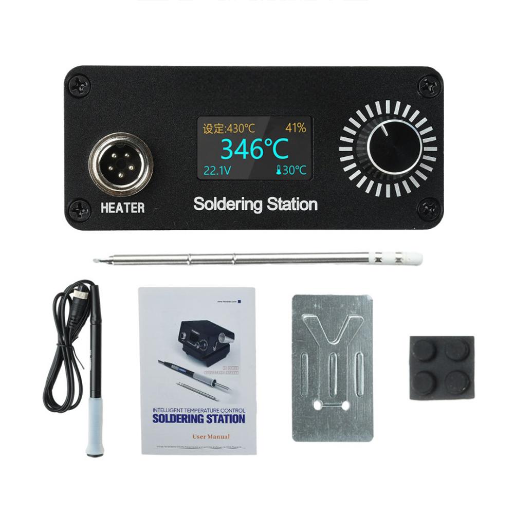 T12 Soldering Station AC100‑24 - Soldering Station T12 Oled ulasan dan harga