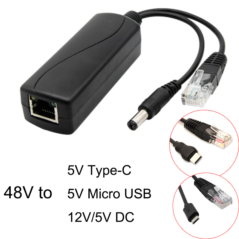 48V To 5V/12V PoE Splitter 5v  - Banana Pi Bpi-M5 ulasan dan harga