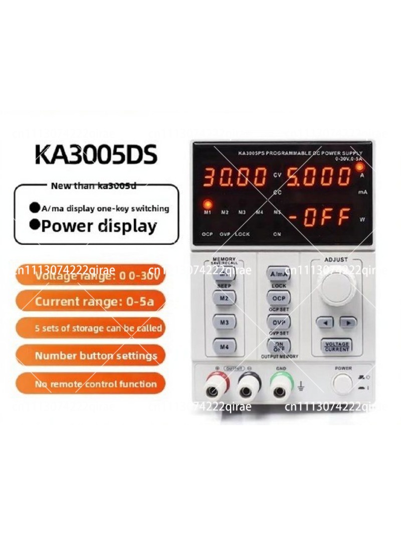 KA3003D / KA3005P Digital Prog - Programmable Dc Power Supply 60V 5A ulasan dan harga